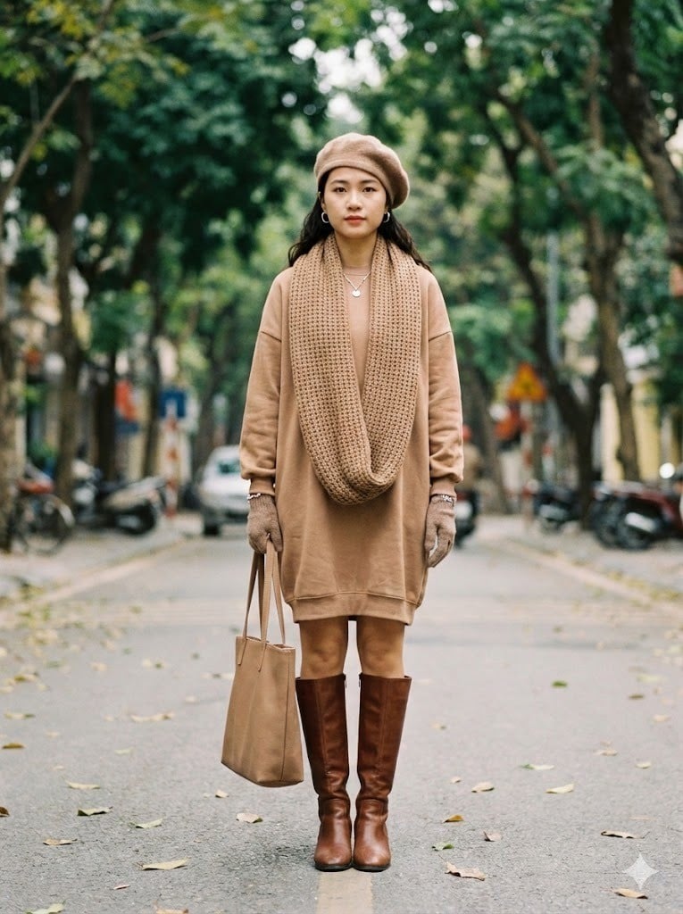 Khăn ống cho quý ông hiện đại