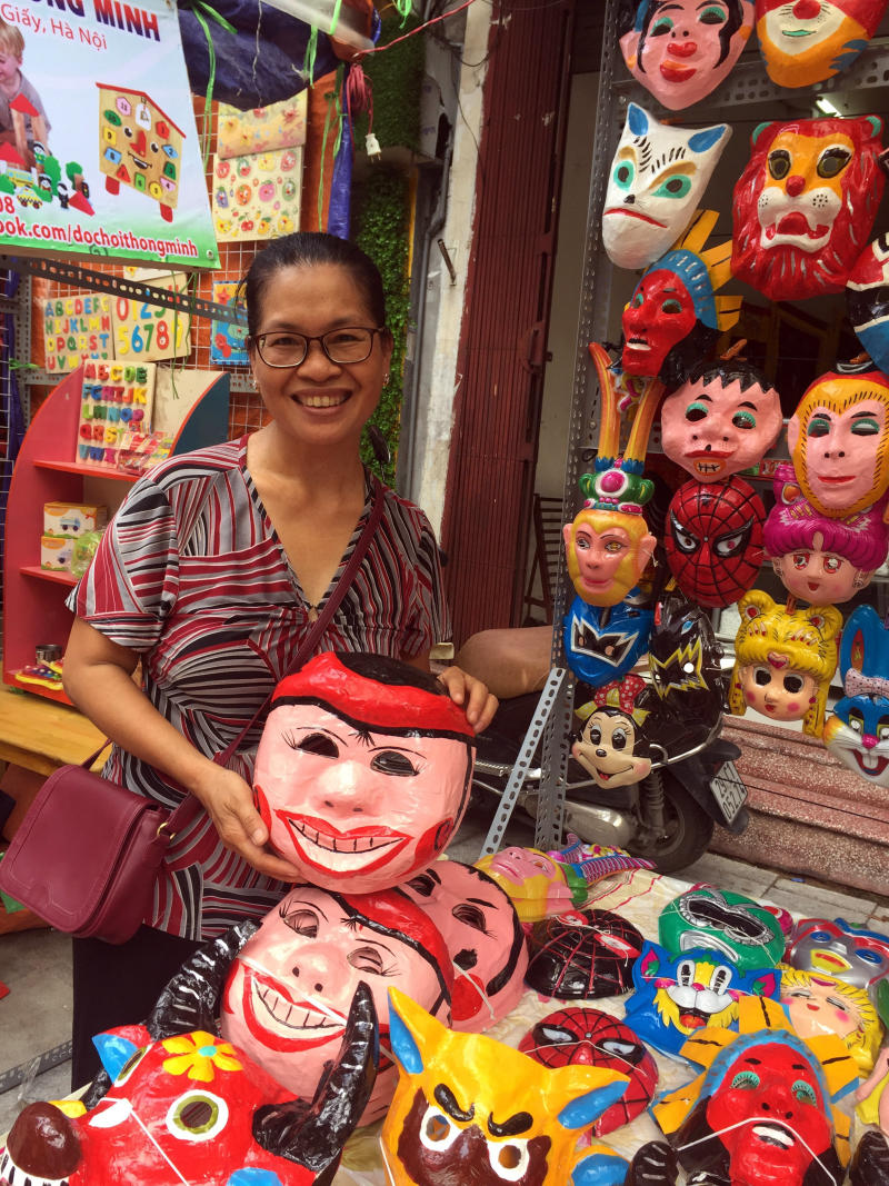 Mặt nạ bồi giấy