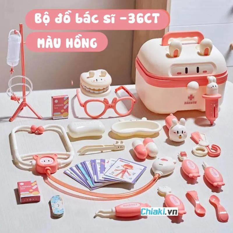 Đồ chơi nhập vai (bộ đồ nghề bác sĩ, kỹ sư, nấu ăn)