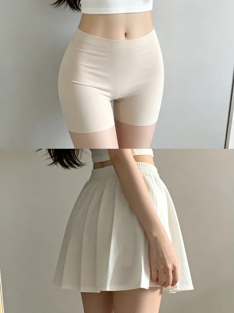 Quần bảo hộ nữ mặc váy