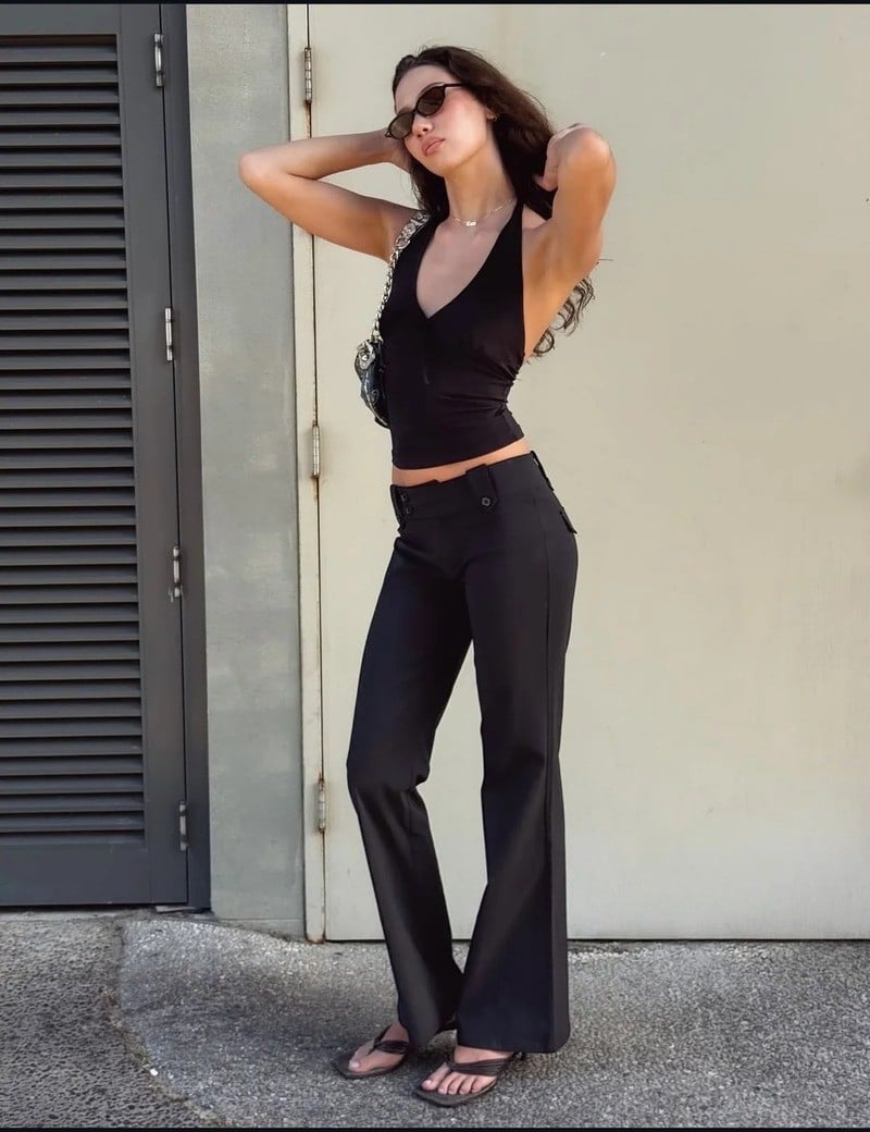Quần cạp trễ