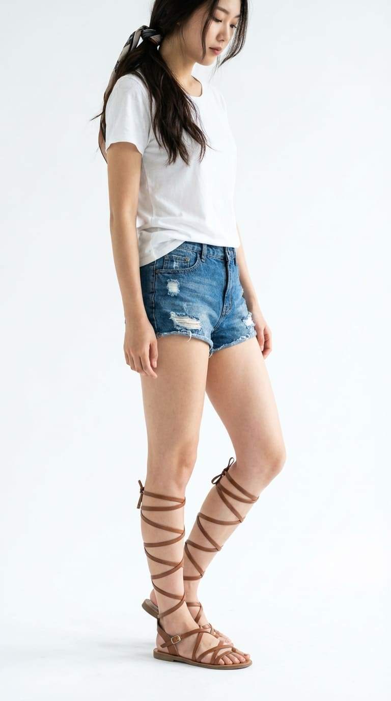 Sandal chiến binh (Gladiator Sandals) thu hút