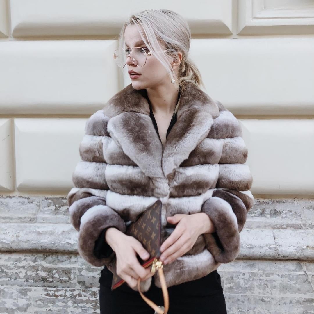 Áo lông thỏ Rex (Rex Rabbit Fur)