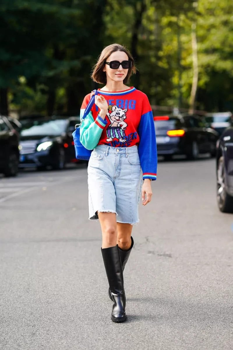 13. Năng động với quần Short Bermudas