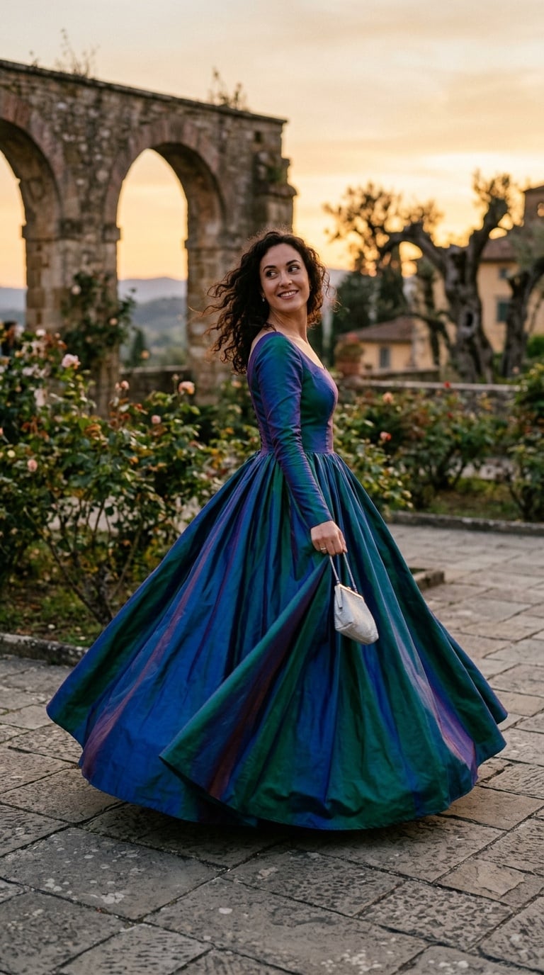 Vải Tafta Hai Da (Shot Taffeta)