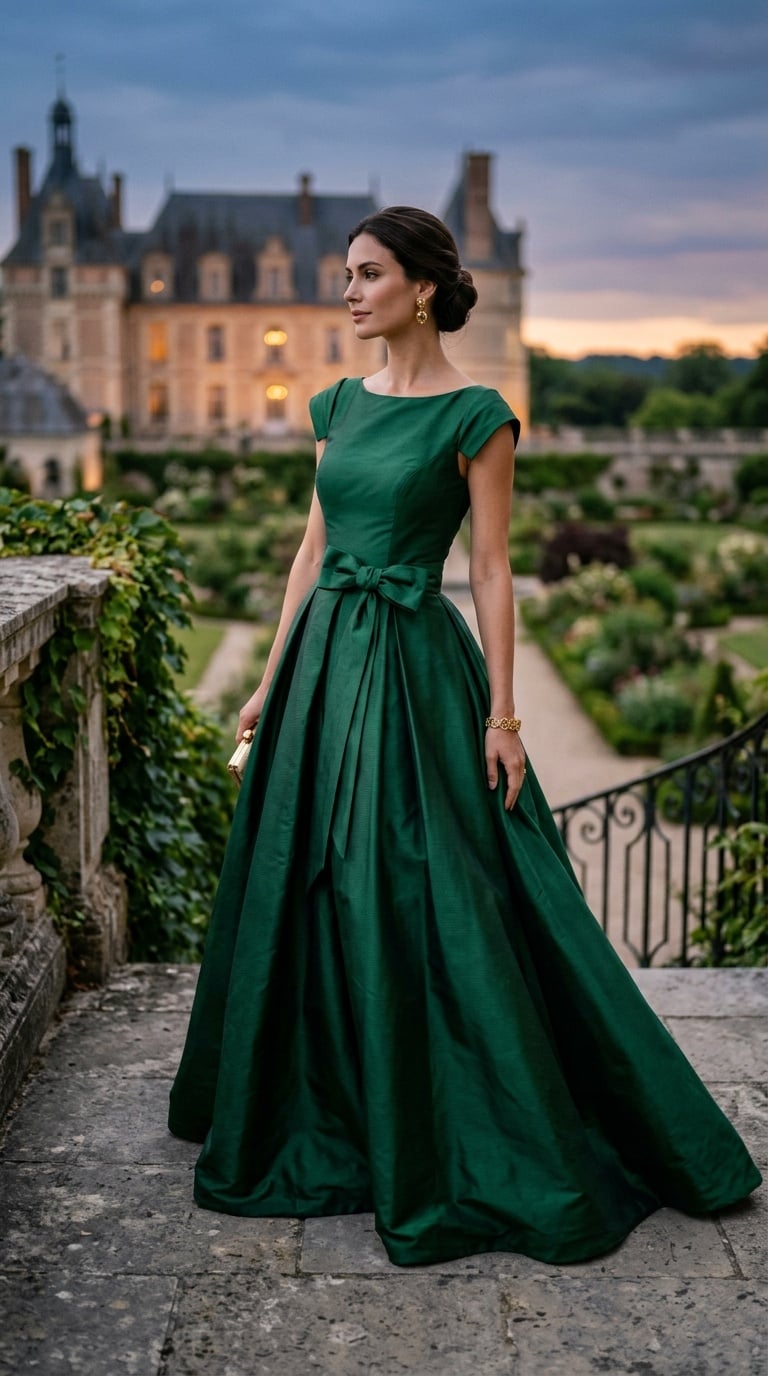 Vải Tafta Lụa Tự Nhiên (Silk Taffeta)