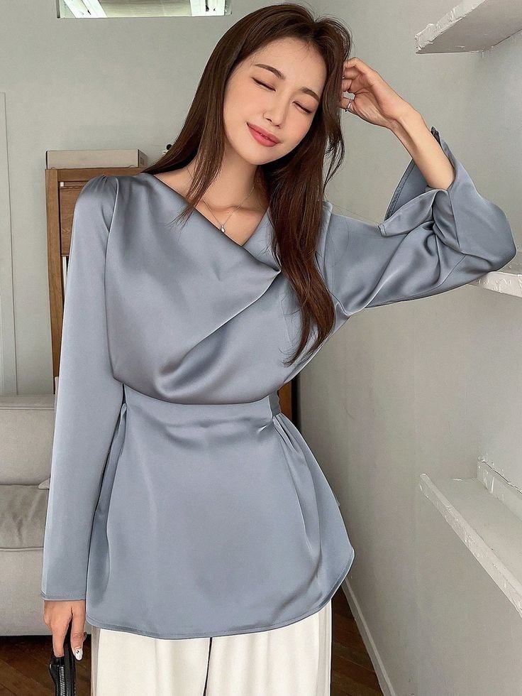 áo cổ đổ