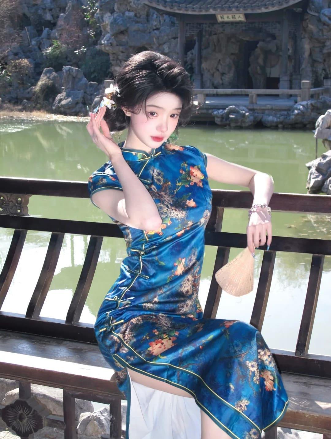 sườn xám cách tân
