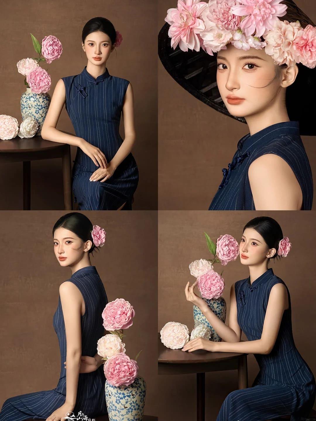 sườn xám hiện đại