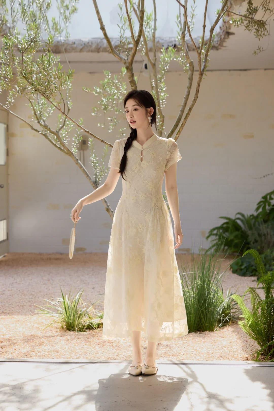sườn xám hiện đại
