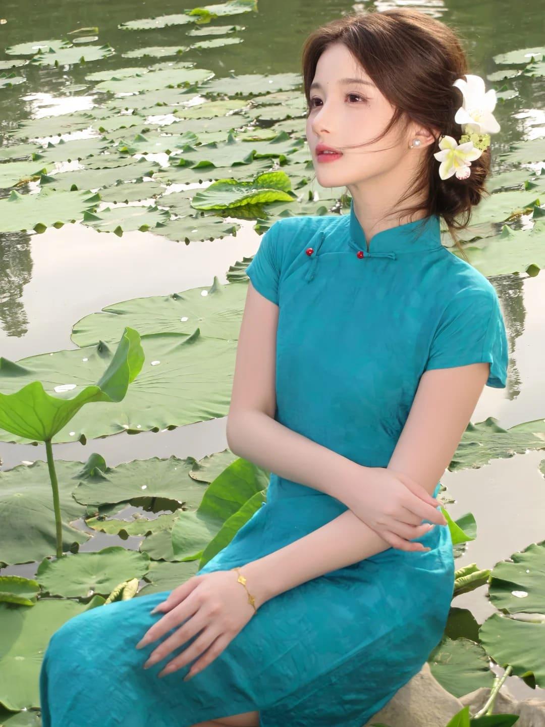 sườn xám hiện đại