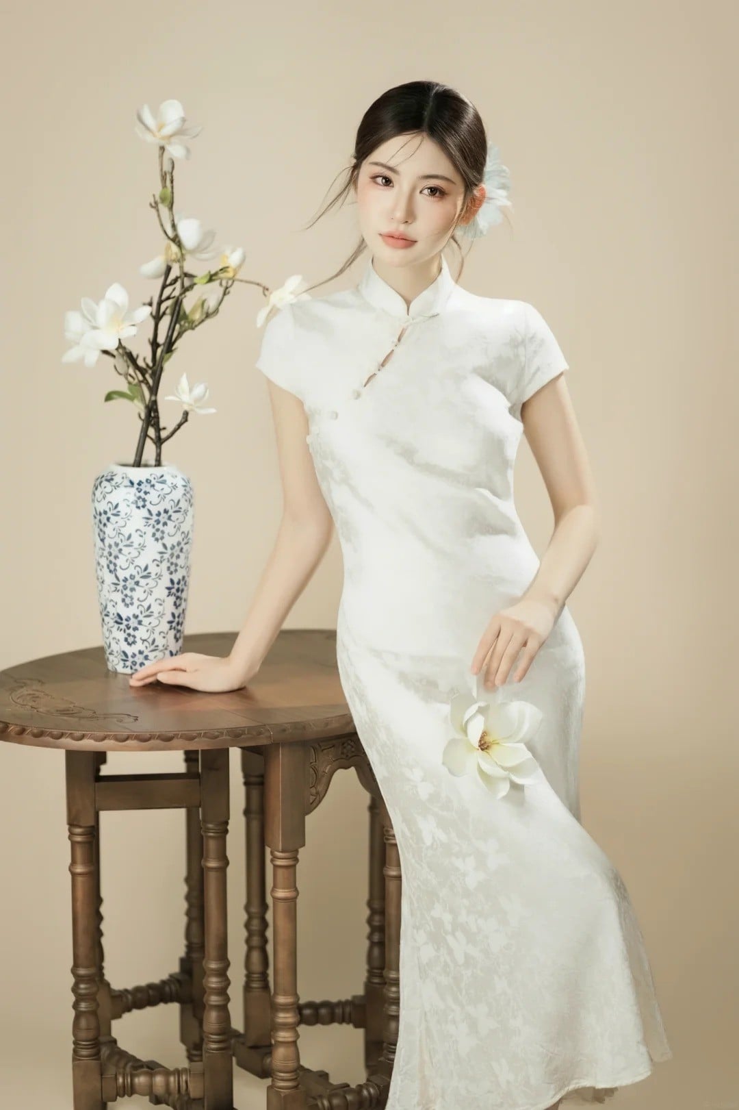 sườn xám hiện đại