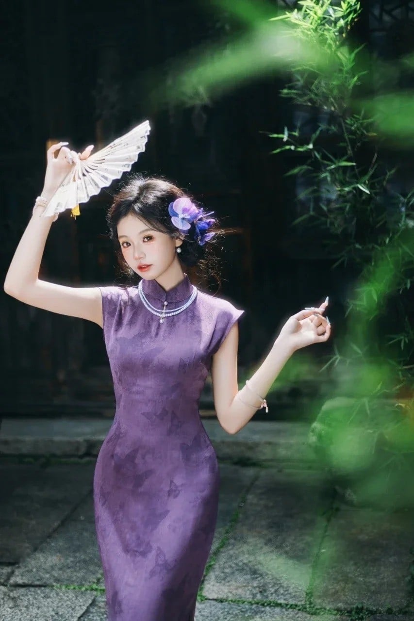 sườn xám hiện đại