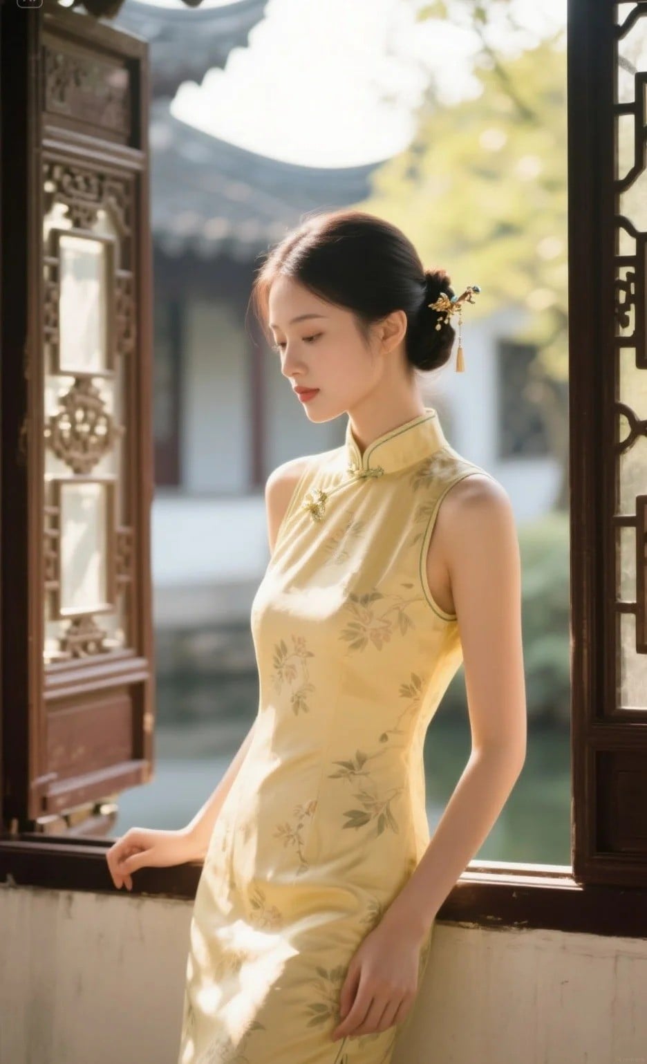 sườn xám hiện đại
