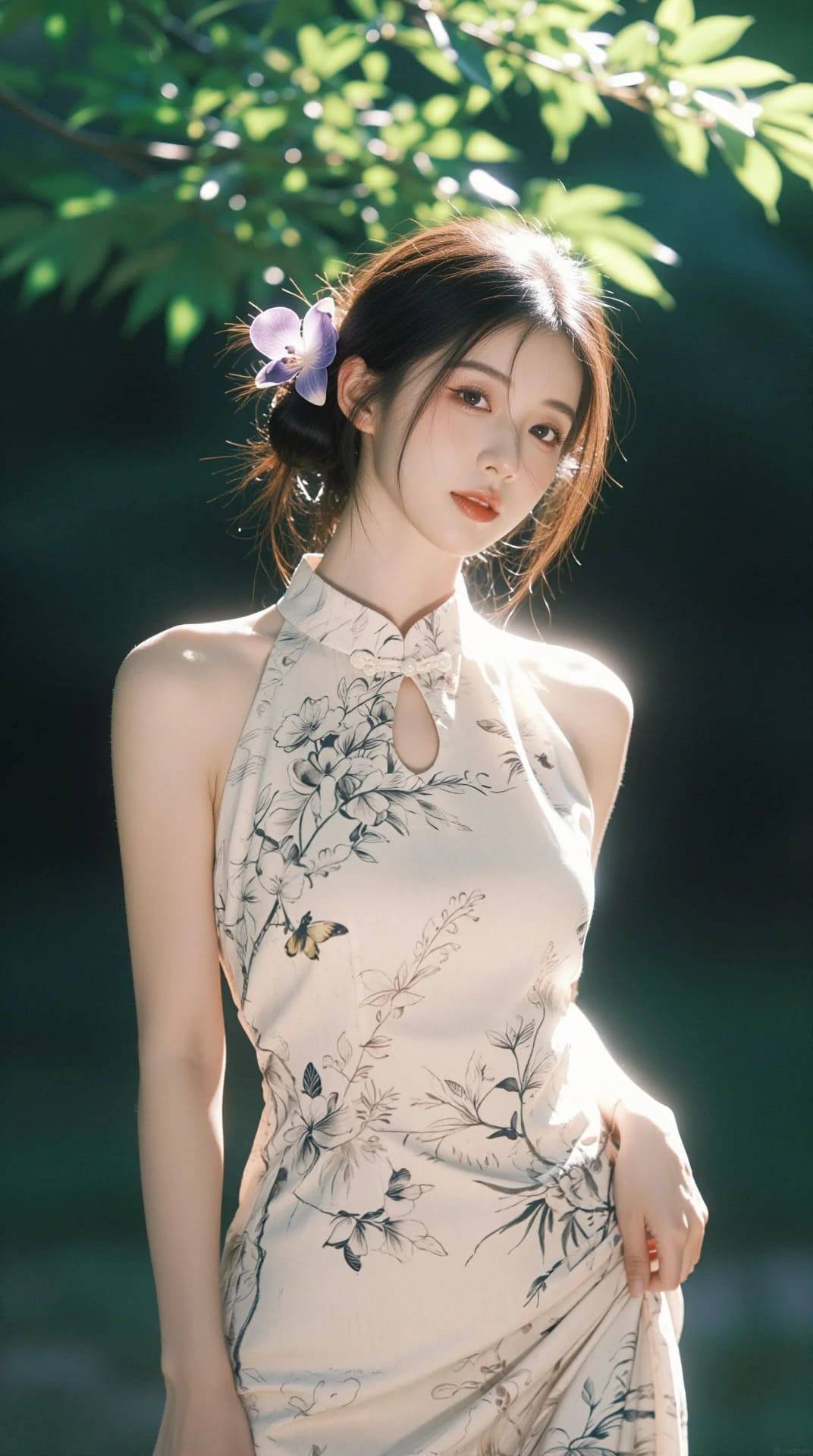 sườn xám hiện đại
