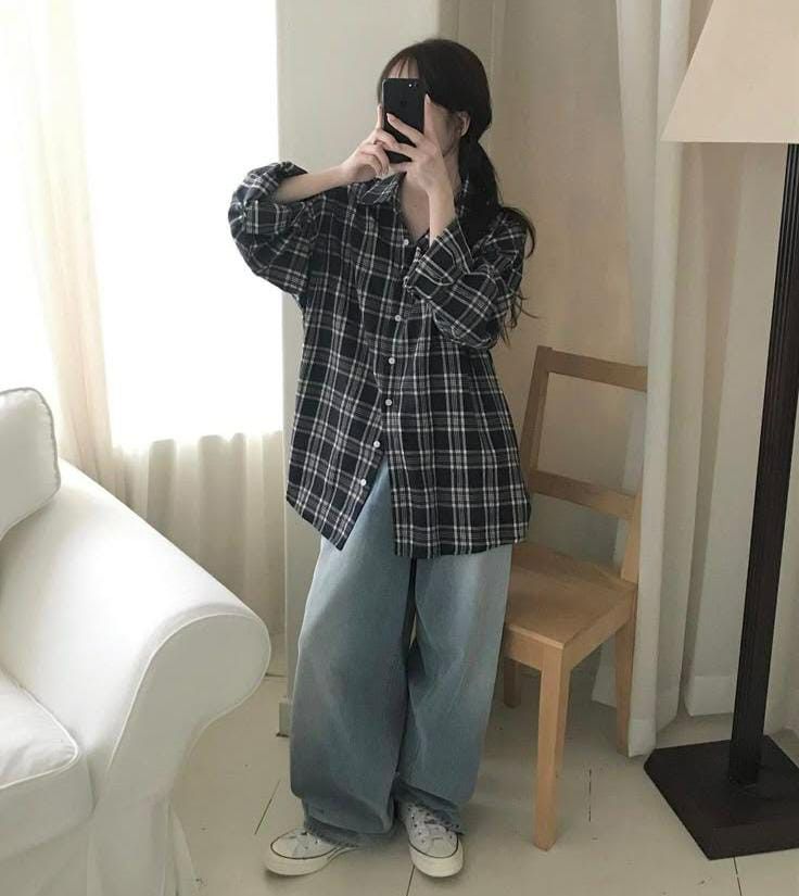 Áo sơ mi kẻ caro 7
