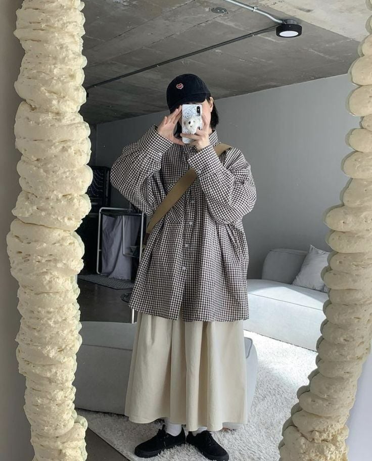 áo kẻ caro