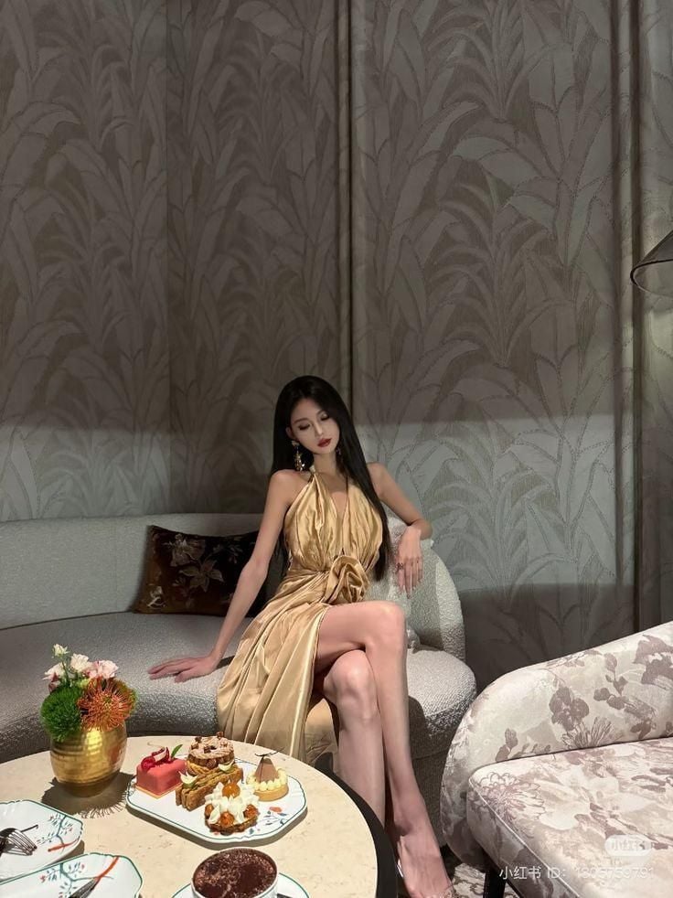 tạo dáng sang chảnh