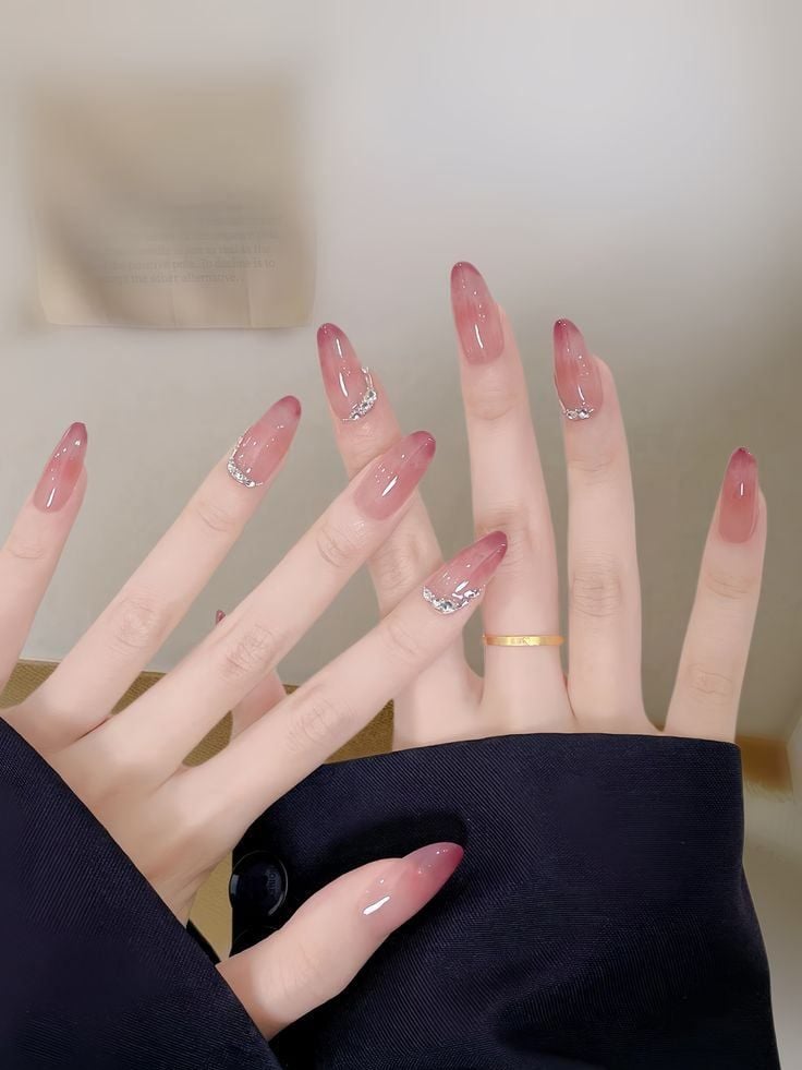 nail loang má hồng hàn quốc