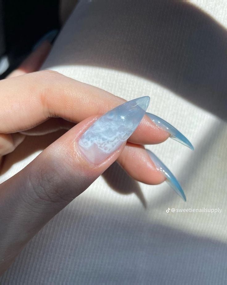 nail loang giọt nước 3d