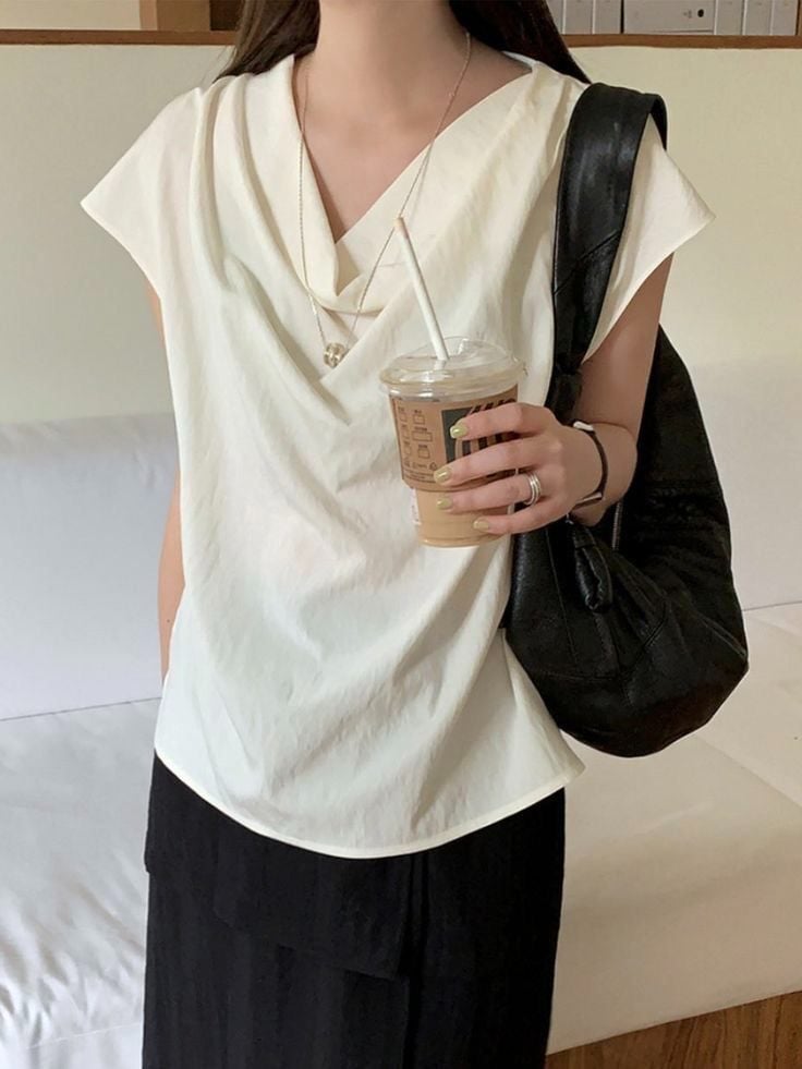 áo cổ đổ