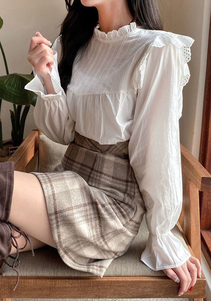 sơ mi cổ bèo