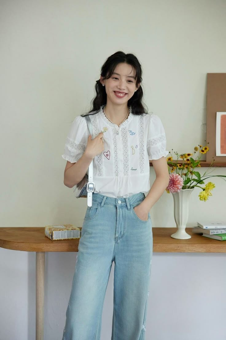 sơ mi cổ bèo