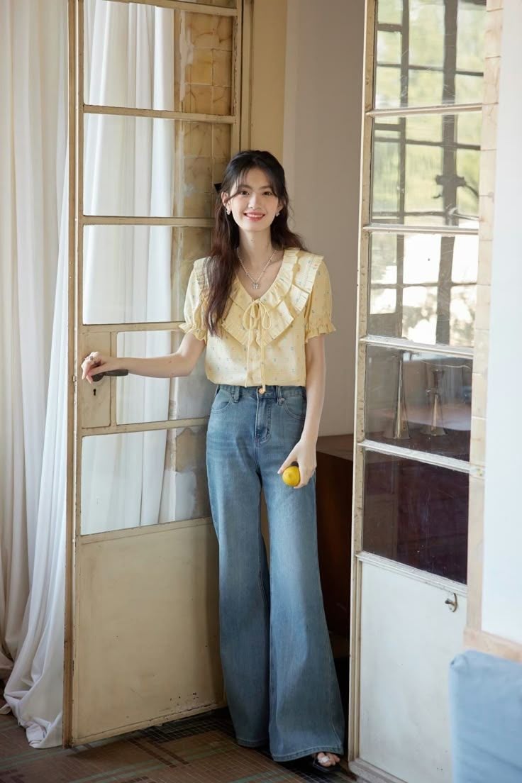 sơ mi cổ bèo