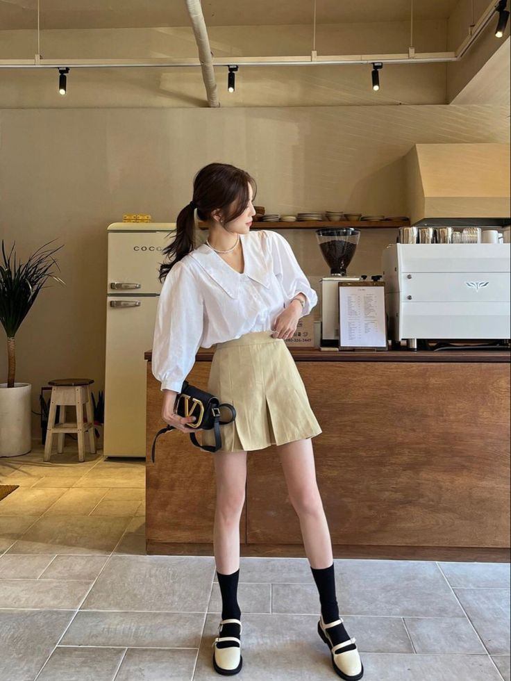 sơ mi cổ bèo
