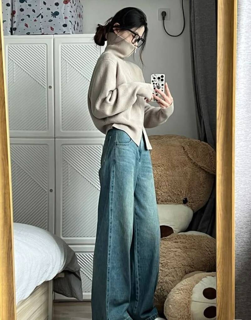 phối đồ với quần culottes ống rộng