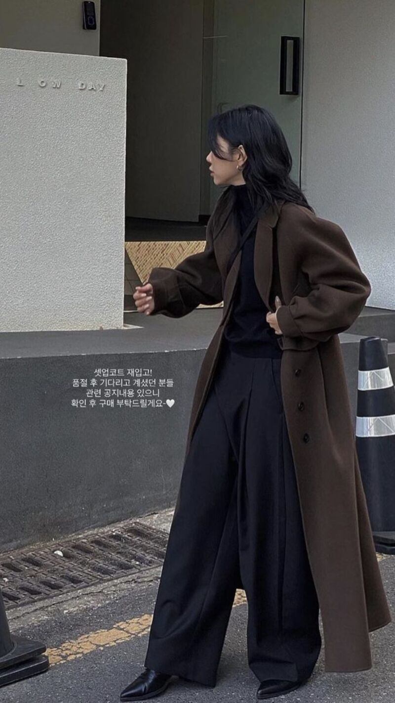 phối đồ với quần culottes ống rộng