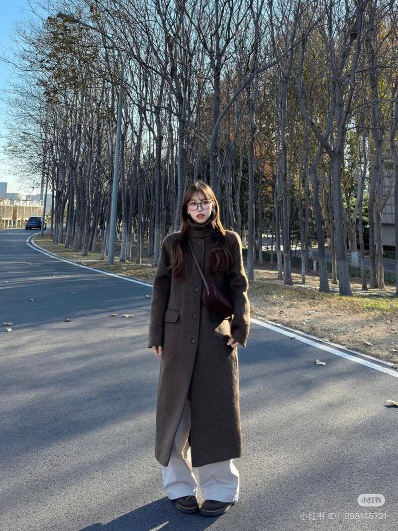 phối đồ với quần culottes ống rộng