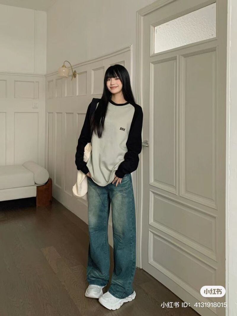 phối đồ với quần culottes ống rộng