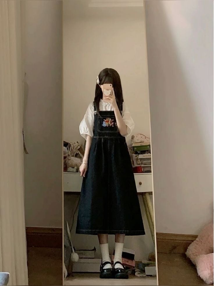 phối đồ đi học cấp 2