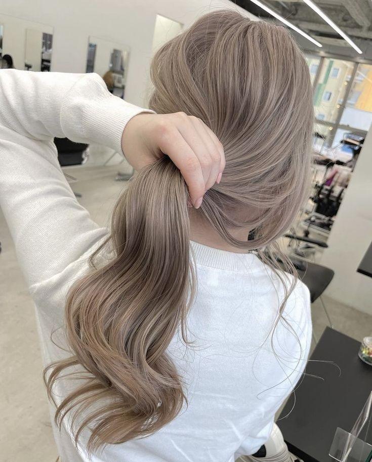 tóc nâu lạnh