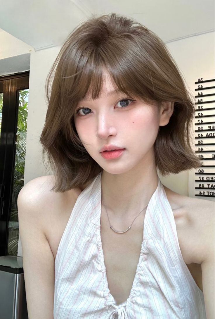 tóc nâu lạnh
