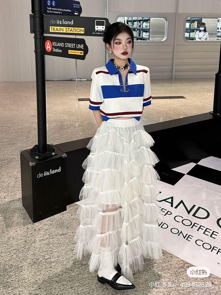 phối đồ cùng chân váy tutu