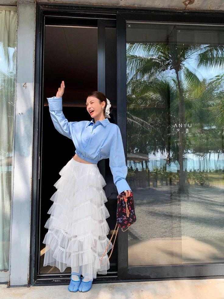 phối đồ cùng chân váy tutu
