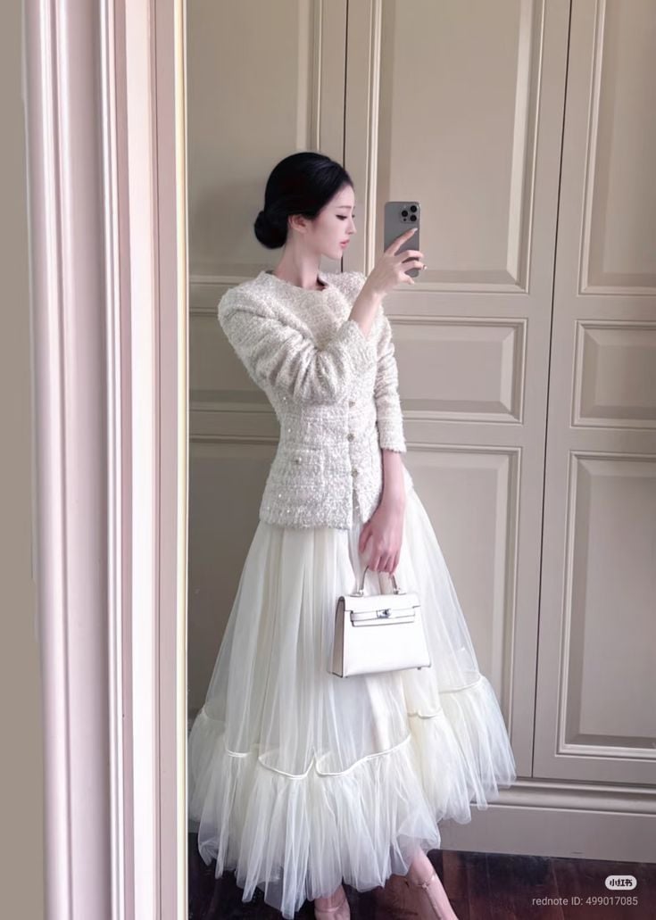 phối đồ cùng chân váy tutu