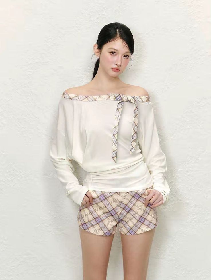 cách phối đồ áo trễ vai