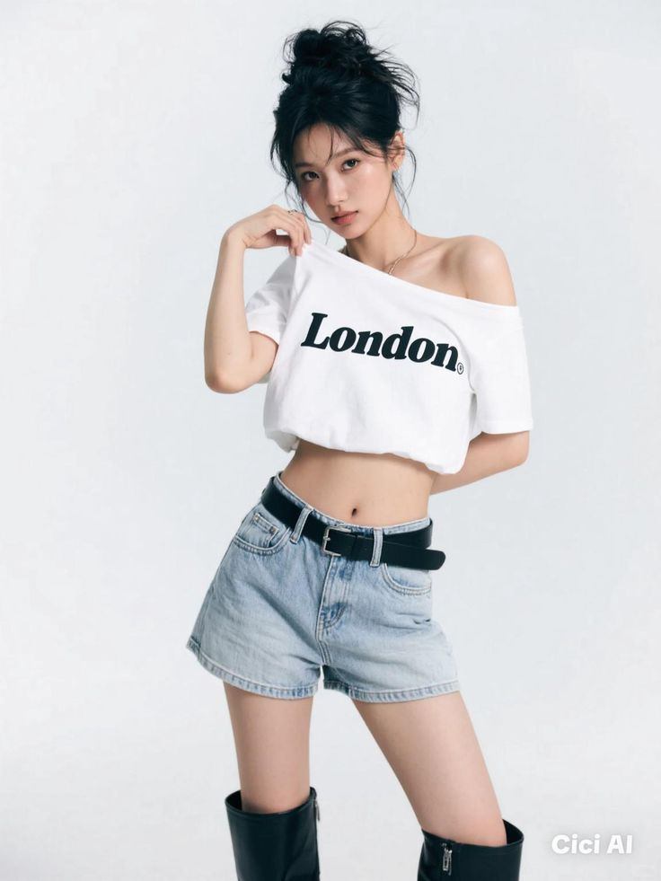 cách phối đồ áo trễ vai