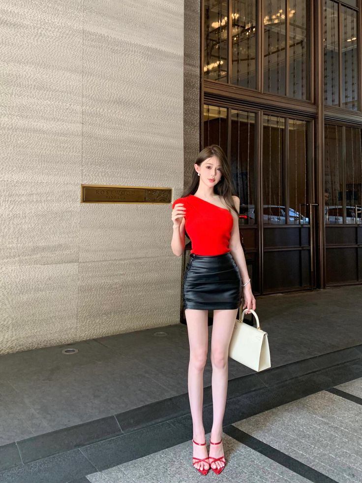 cách phối đồ áo trễ vai