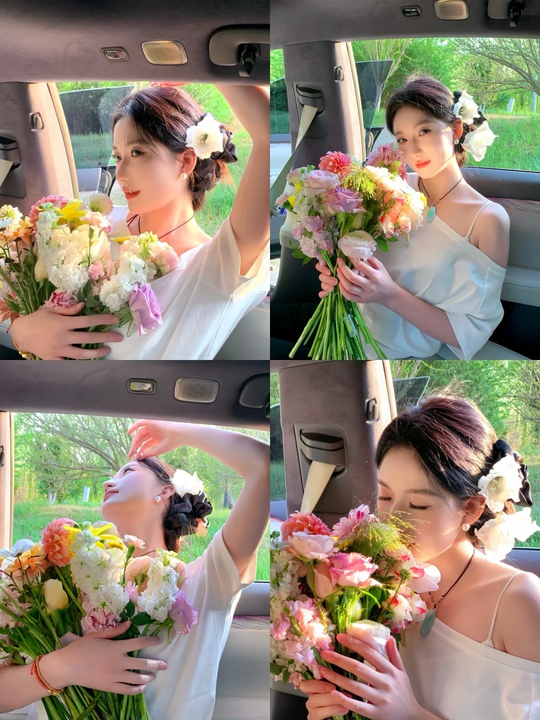 Chụp qua khung cửa sổ