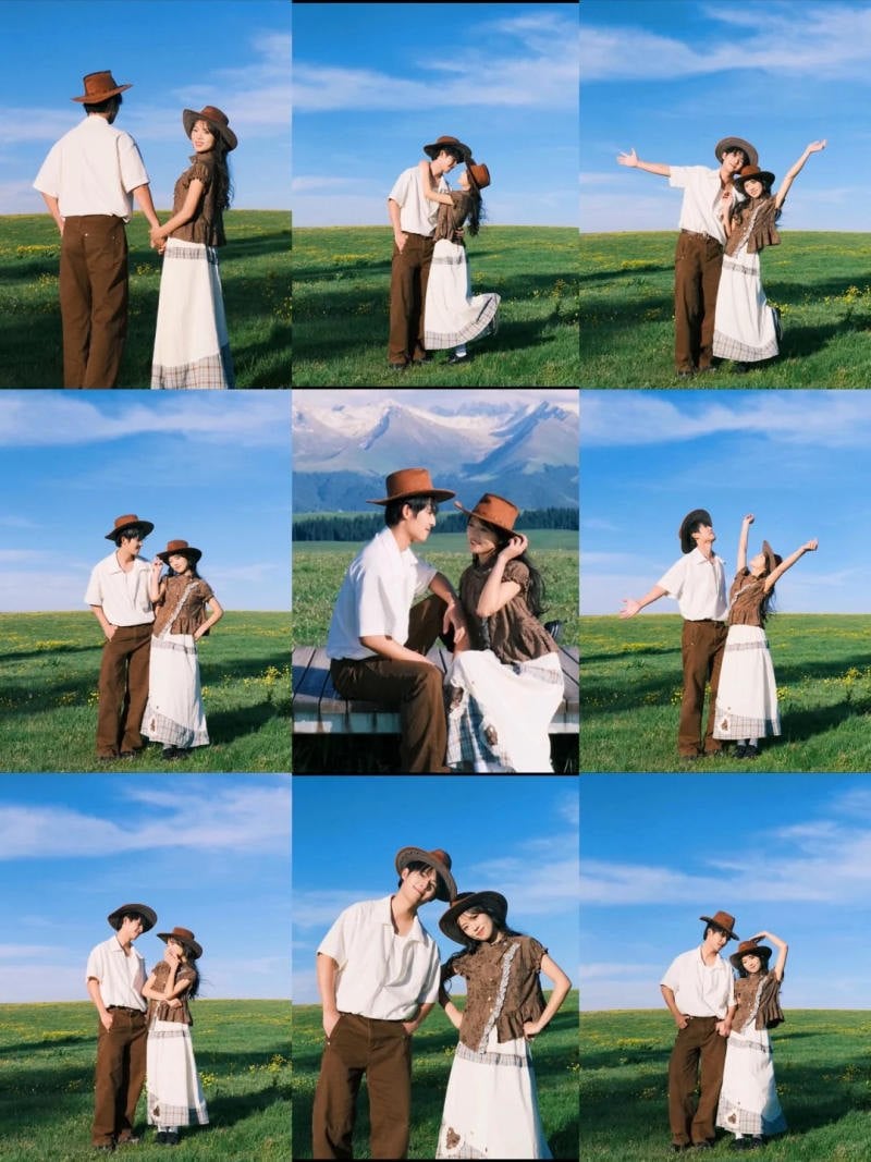 Tạo Dáng Chụp Ảnh 2 Vợ Chồng