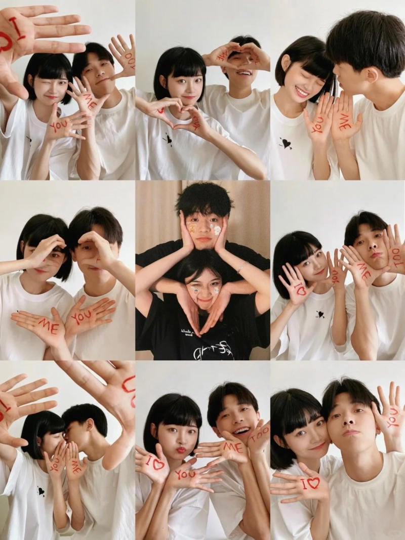 Tạo Dáng Chụp Ảnh 2 Vợ Chồng