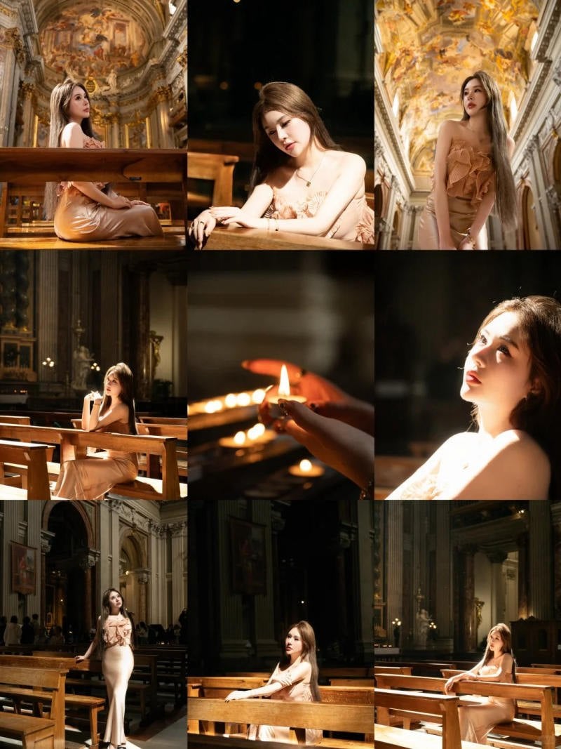 Thơ mộng bên những ô cửa kính màu hoặc cửa gỗ cổ kính