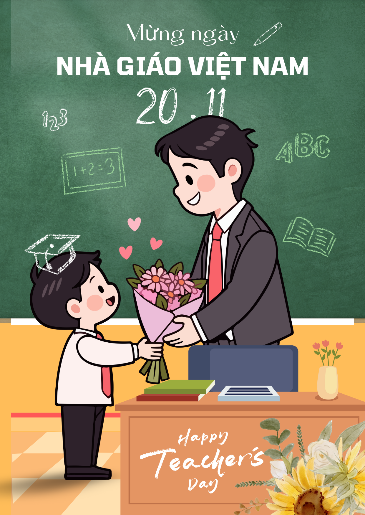 Cách làm thiệp hoa nổi 3D từ giấy