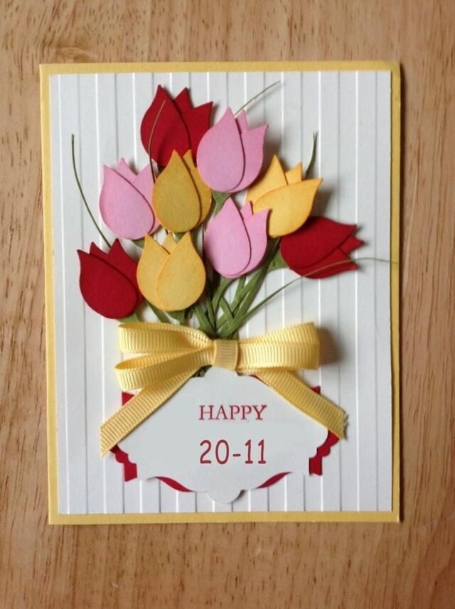 Mẫu thiệp 3D/Pop-up sống động