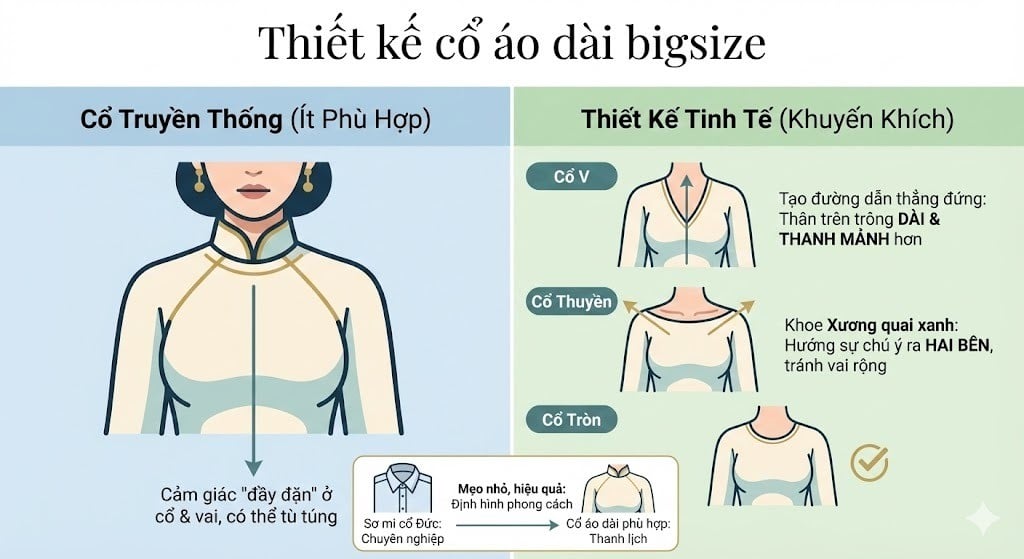 Thiết kế cổ áo