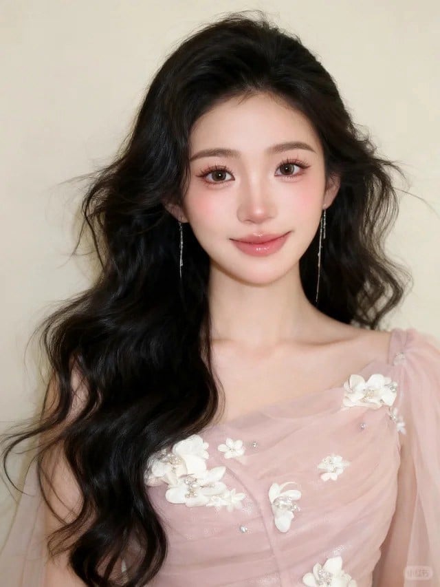 kiểu tóc cô dâu mặc áo dài